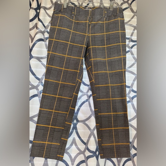 New York & Company Plaid Audrey Stretch Ankle Pants - Picture 2 of 6